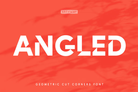 Angled Font for Bold Branding Projects