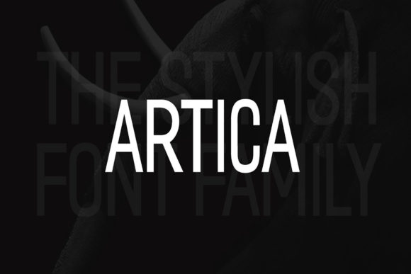 Artica: A Display Font That Elevates Digital Branding