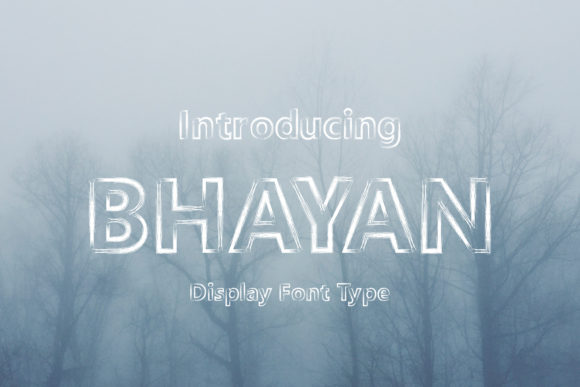Bhayan Display Font for Bold Web Design