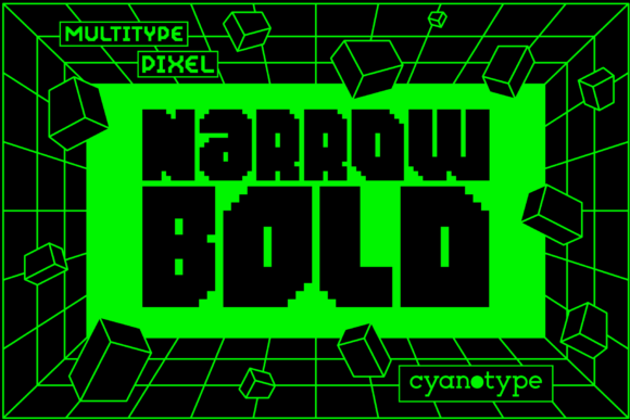 Boost Your Campaign with MultyType Pixel Narrow Bold