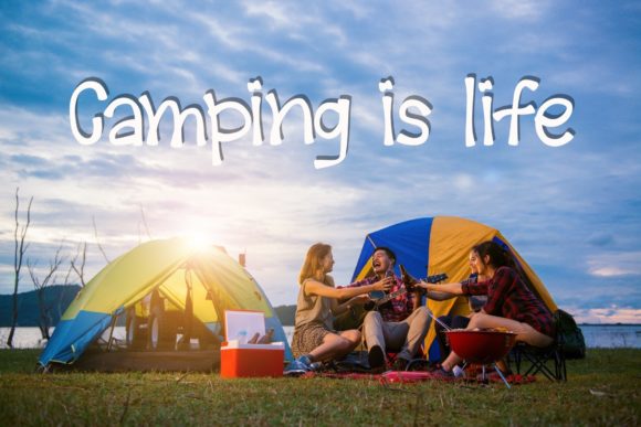 Camping is Life Font for Branding That Feels Friendly and Fresh
