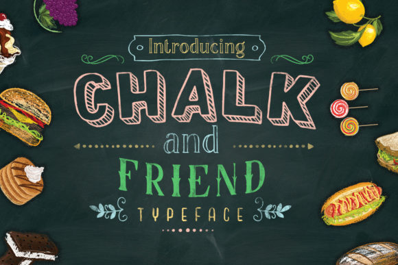 Chalk and Friend: A Display Font for Modern Web Design