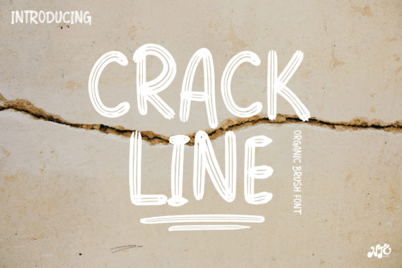 Crack Line: A Fun and Friendly Display Font for Bold Branding