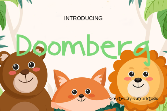 Doomberg Font for Web Design and Brand Identity