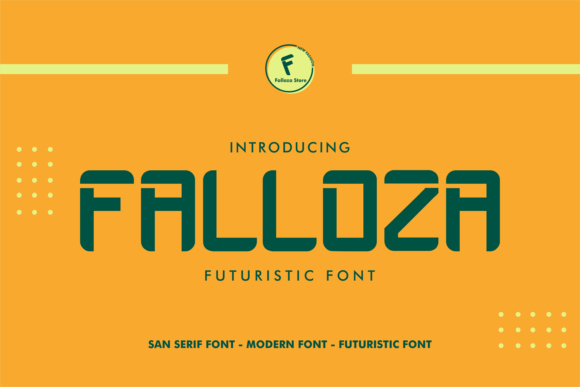 Falloza: A Bold Font for Handmade Creations
