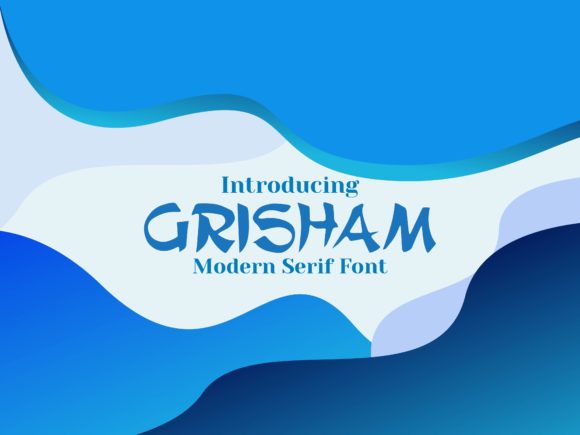 Grisham: A Playful Font for Bold Branding