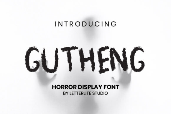 Gutheng Font for Halloween Campaigns