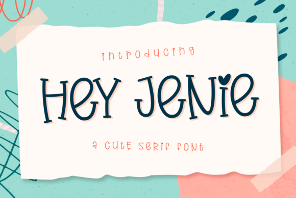 Hey Jenie Font for Eye-Catching Digital Campaigns