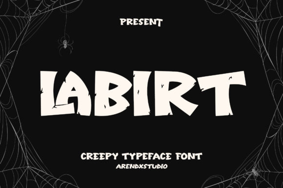 Labirt: A Bold Display Font for Handmade Creations