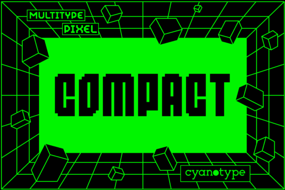 MultiType Pixel Compact for Web Design