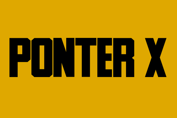 Ponter X: A Bold Font for Your Brand’s Visual Upgrade