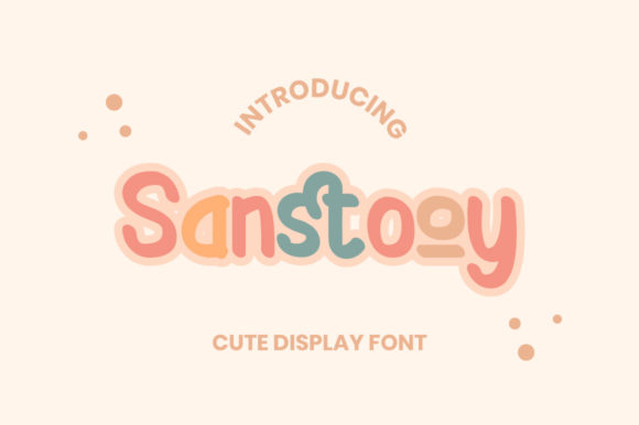 Sanstooy: A Playful Display Font for Editorial Design