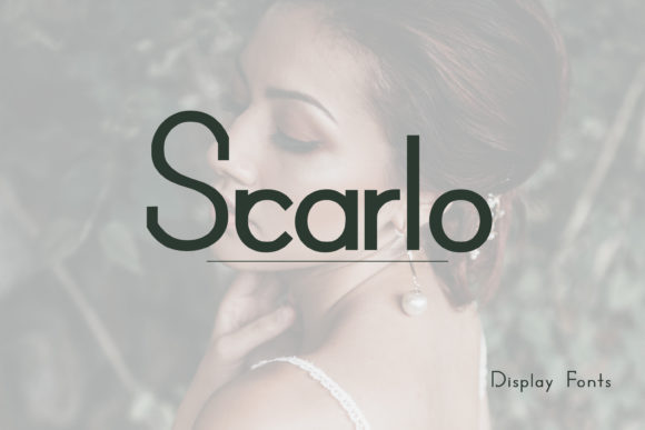 Scarlo: A Modern Display Font for Impactful Campaigns