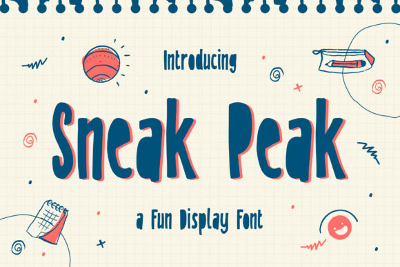 Sneak Peak Font for a Polished Brand Look