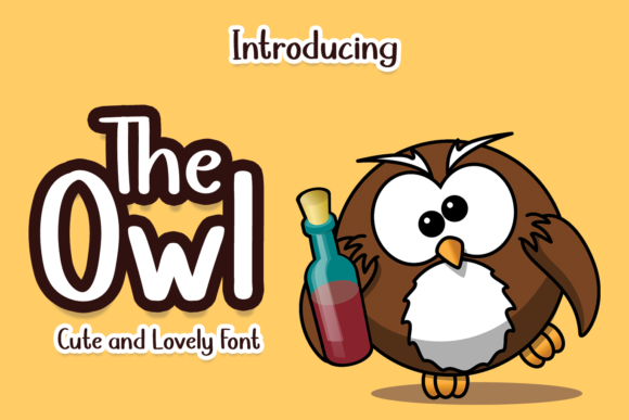 The Owl Font for a Playful and Professional Brand Look