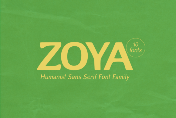 Zoya Font for Eye-Catching Campaign Designs